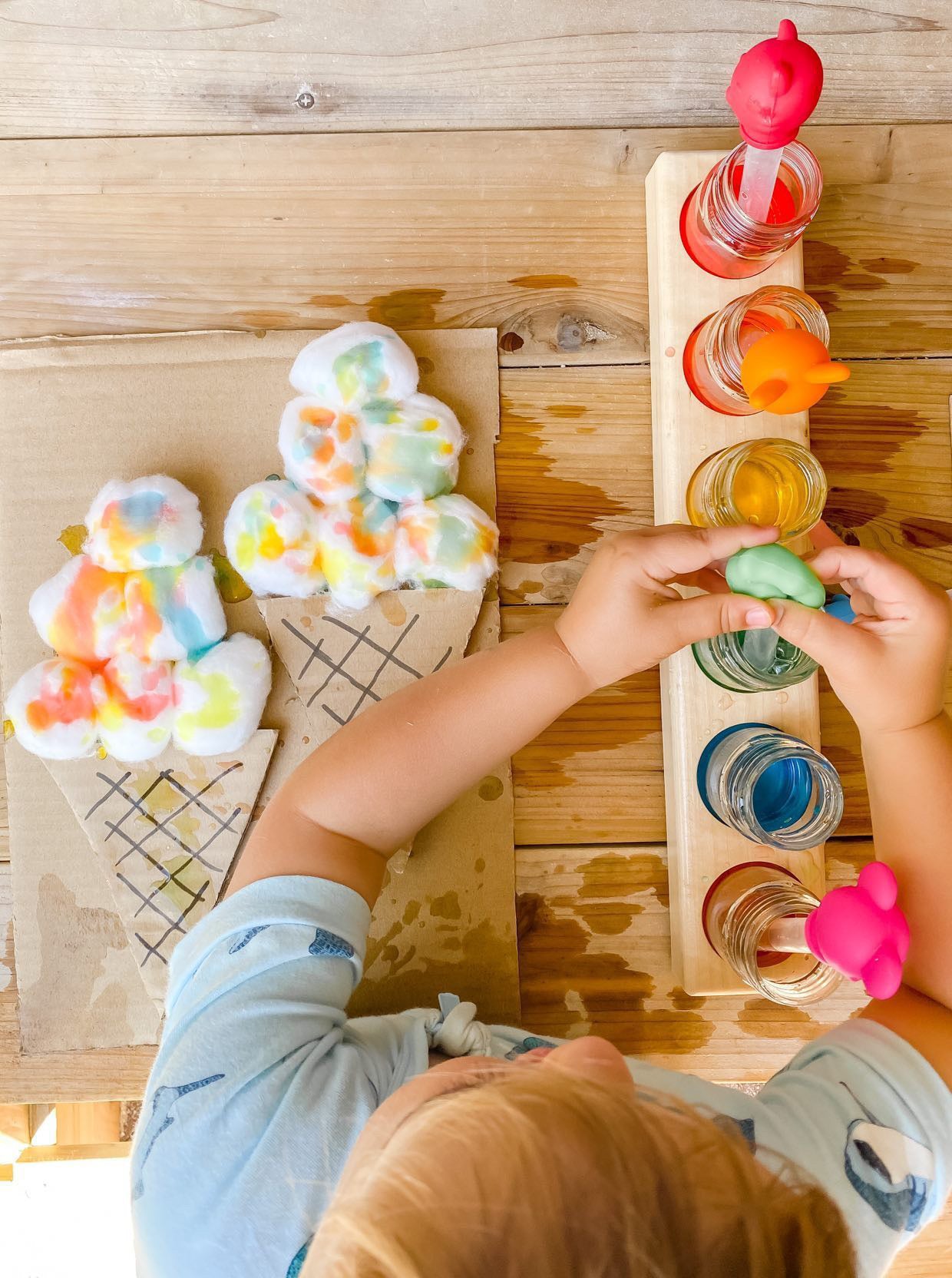 Curious Columbus Silicone Pipette Droppers – 6 Pack Fine Motor Skills Set