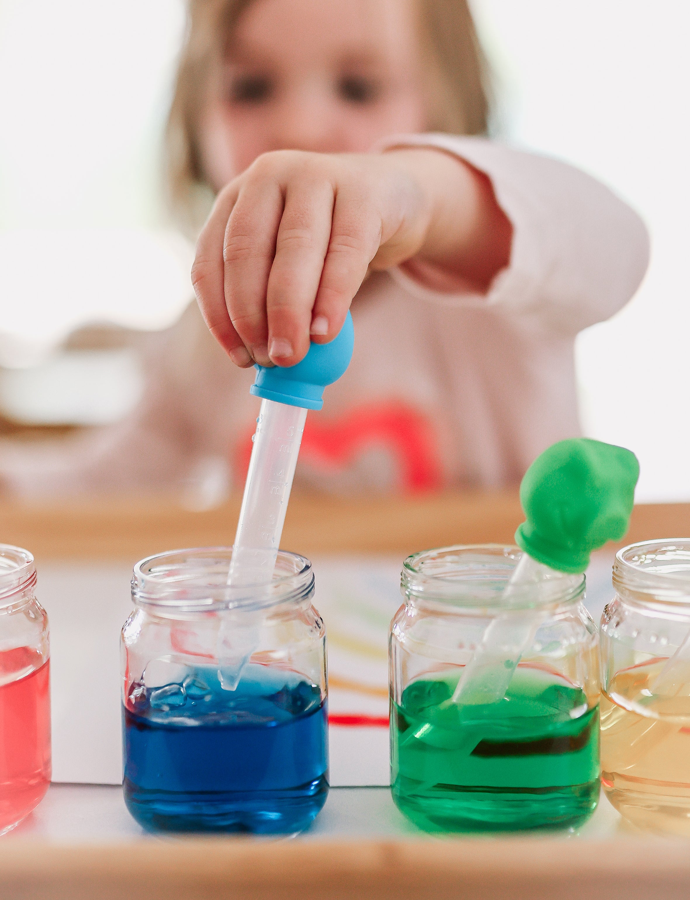 Curious Columbus Silicone Animal Pipette Droppers – 6 Pack Fine Motor Skills Set