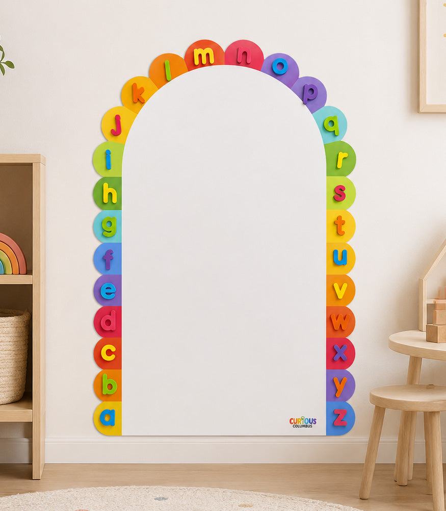 Curious Columbus Magnetic Wall Decal - Peel &amp; Play Design