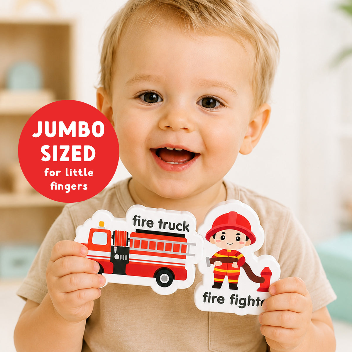 Curious Columbus Magnetic Vehicles – 27pc Fridge Magnets for Toddlers, Baby &amp; Kids
