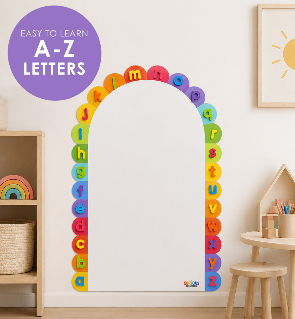 Curious Columbus Magnetic Wall Decal - Peel &amp; Play Design