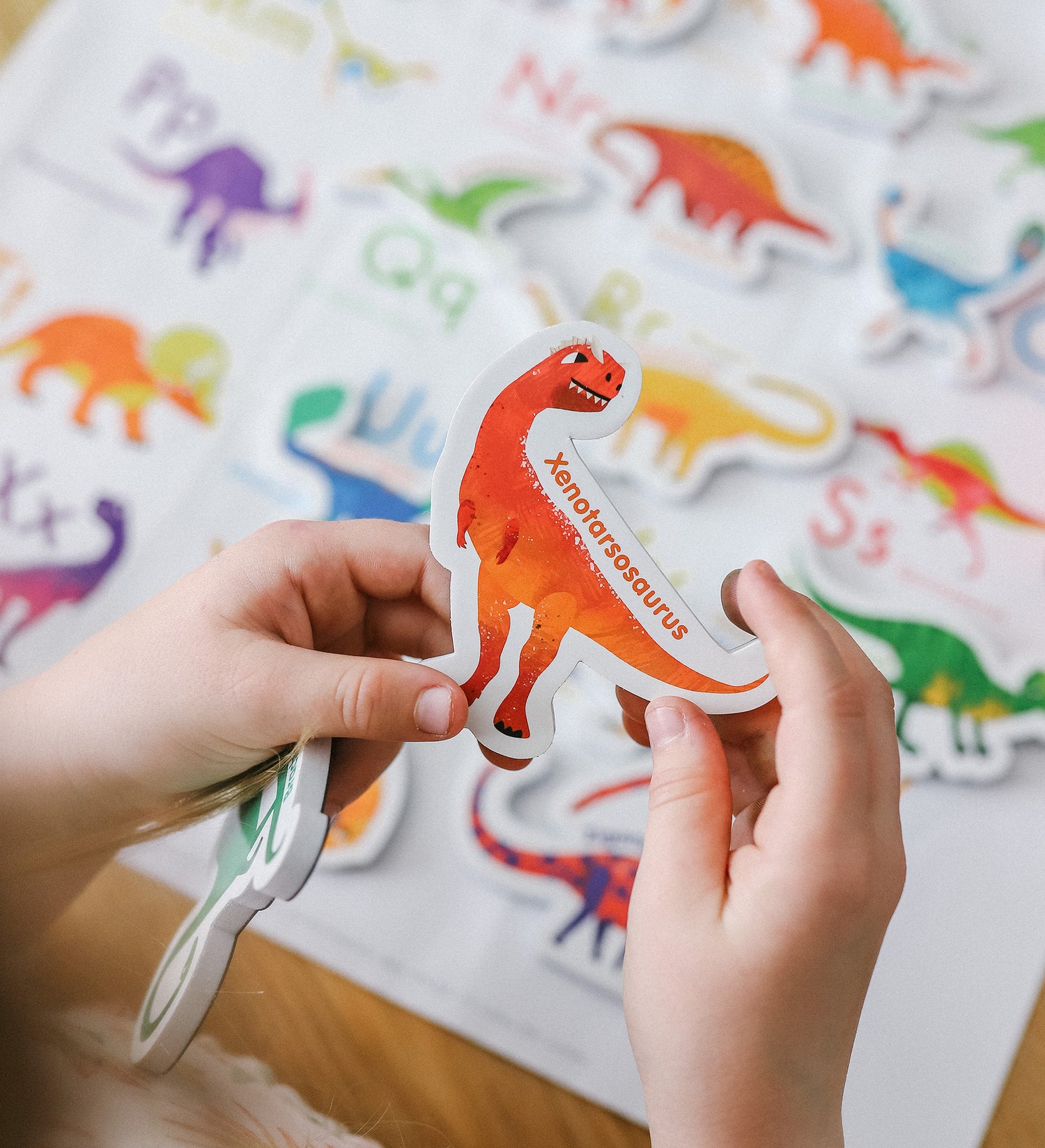 Curious Columbus Magnetic Dinoaurs – 48 Piece Magnetic Play Set