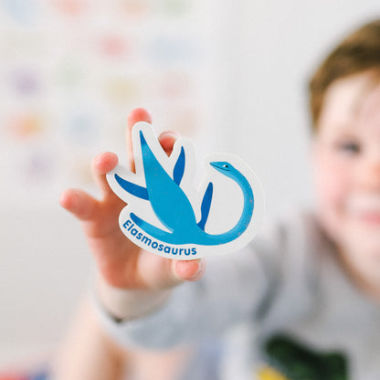 Curious Columbus Magnetic Dinoaurs – 48 Piece Magnetic Play Set